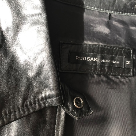 Rudsak leather jacket sz. M - Picture 9 of 10